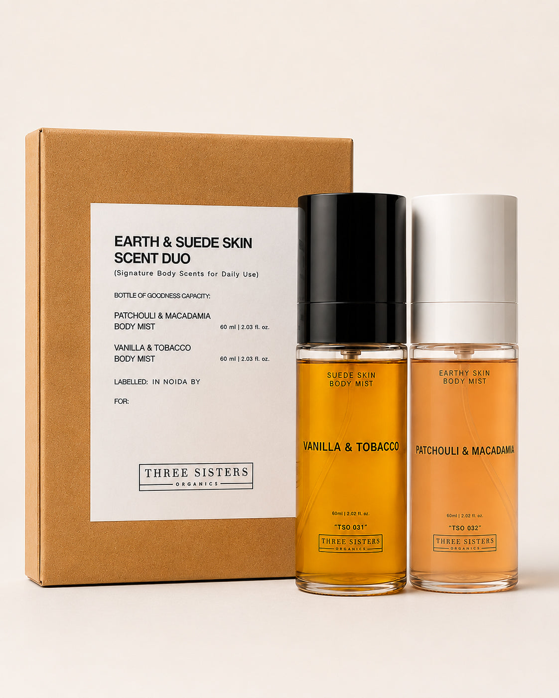 Earth & Suede Skin Body Mist Duo