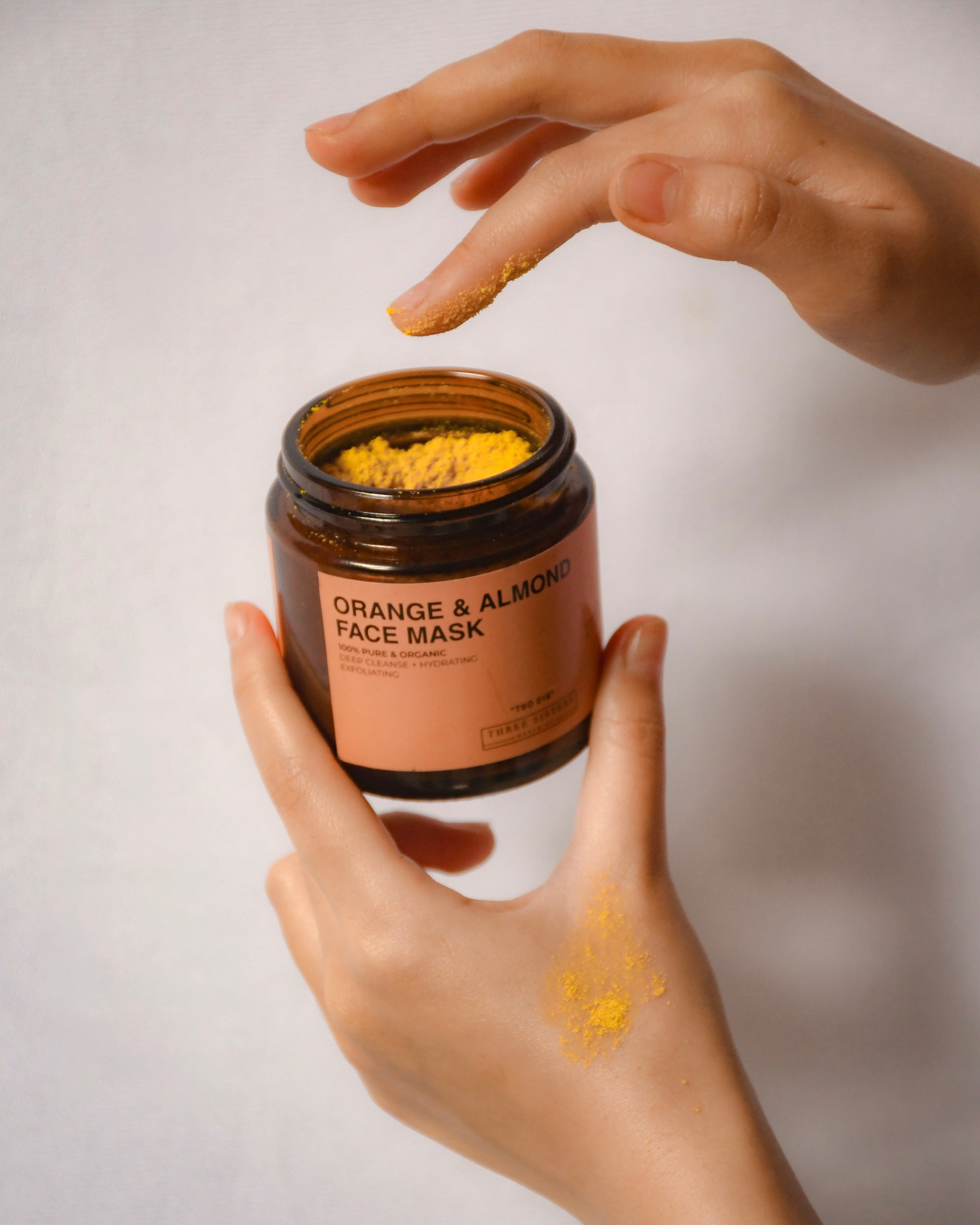 Orange & Almond Face Mask