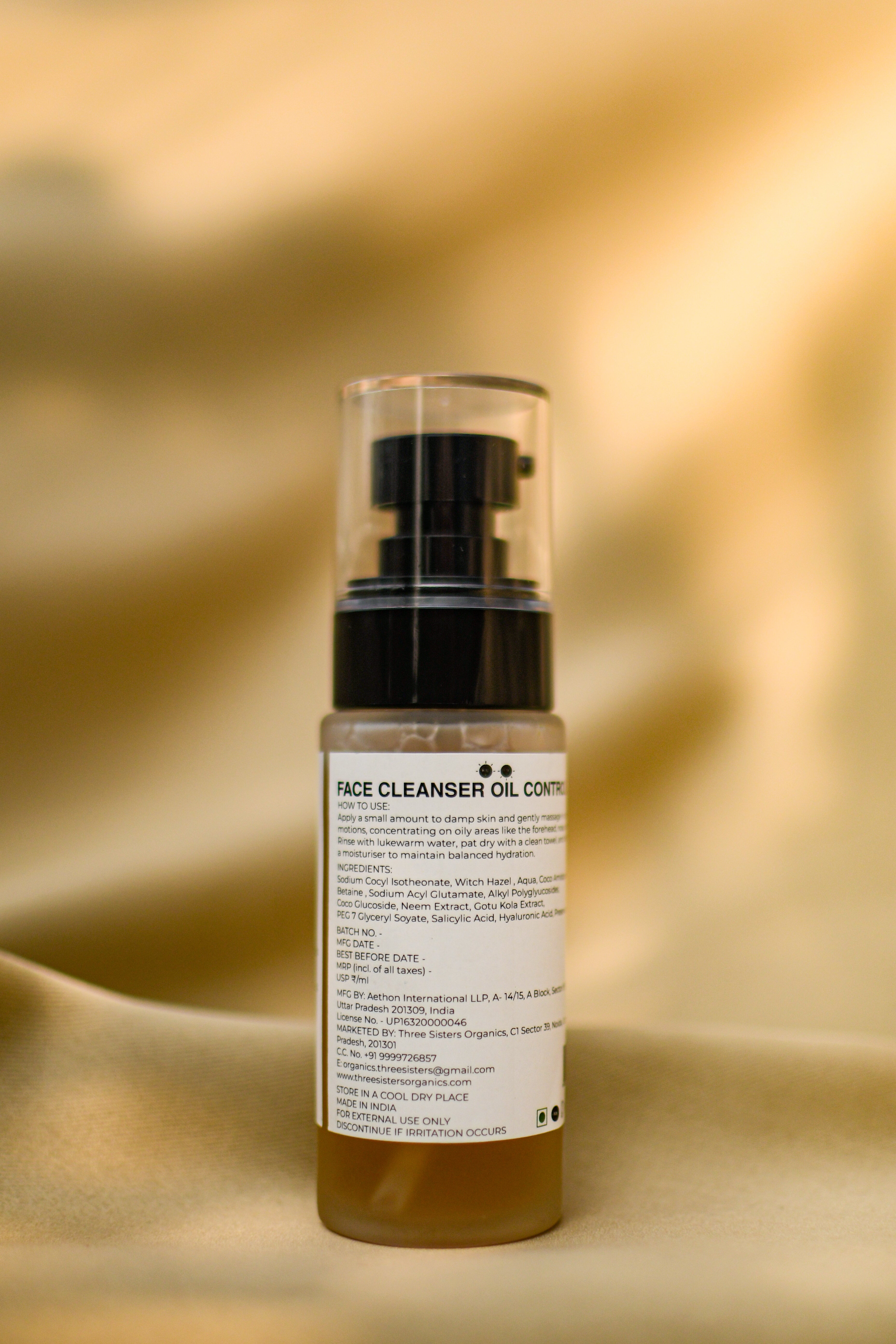 Face Cleanser Oil Control | Face Wash for Oily Acne Prone Skin