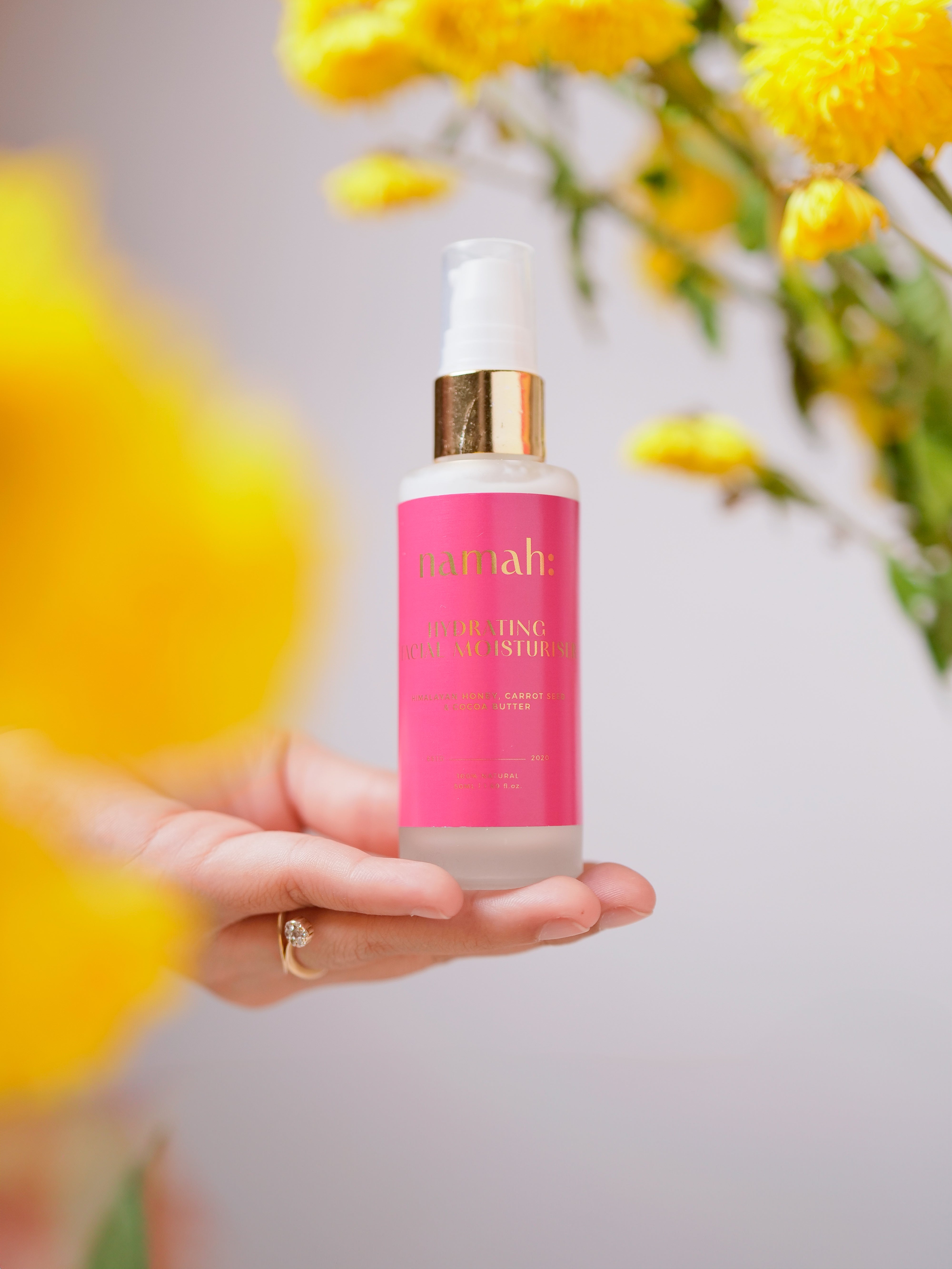 Hydrating Facial Moisturiser, Bottle, Front View