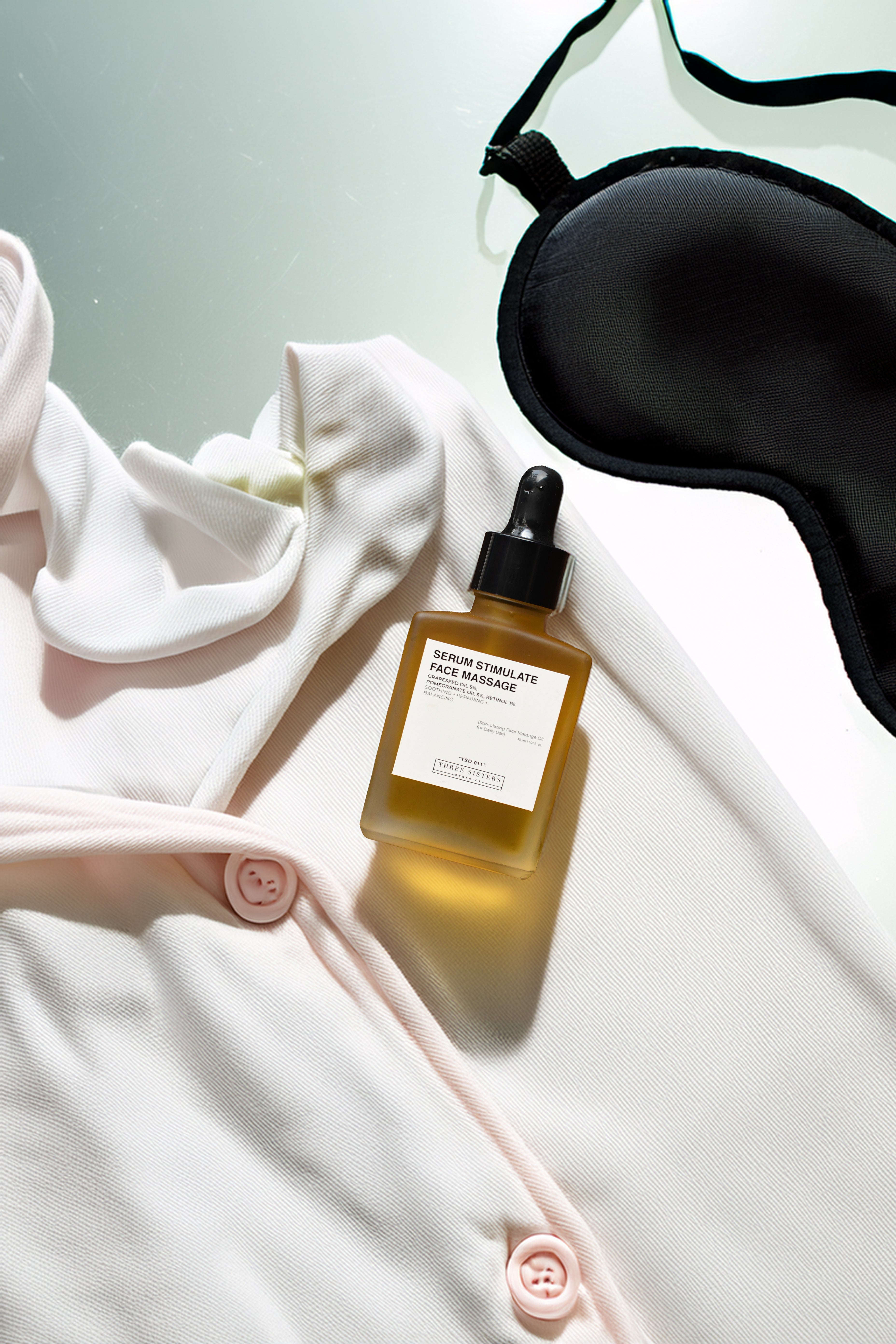 Serum Stimulate Face Massage, Night Repair Face Massage Oil, Sleep Mask, Night Suit, Real Life View