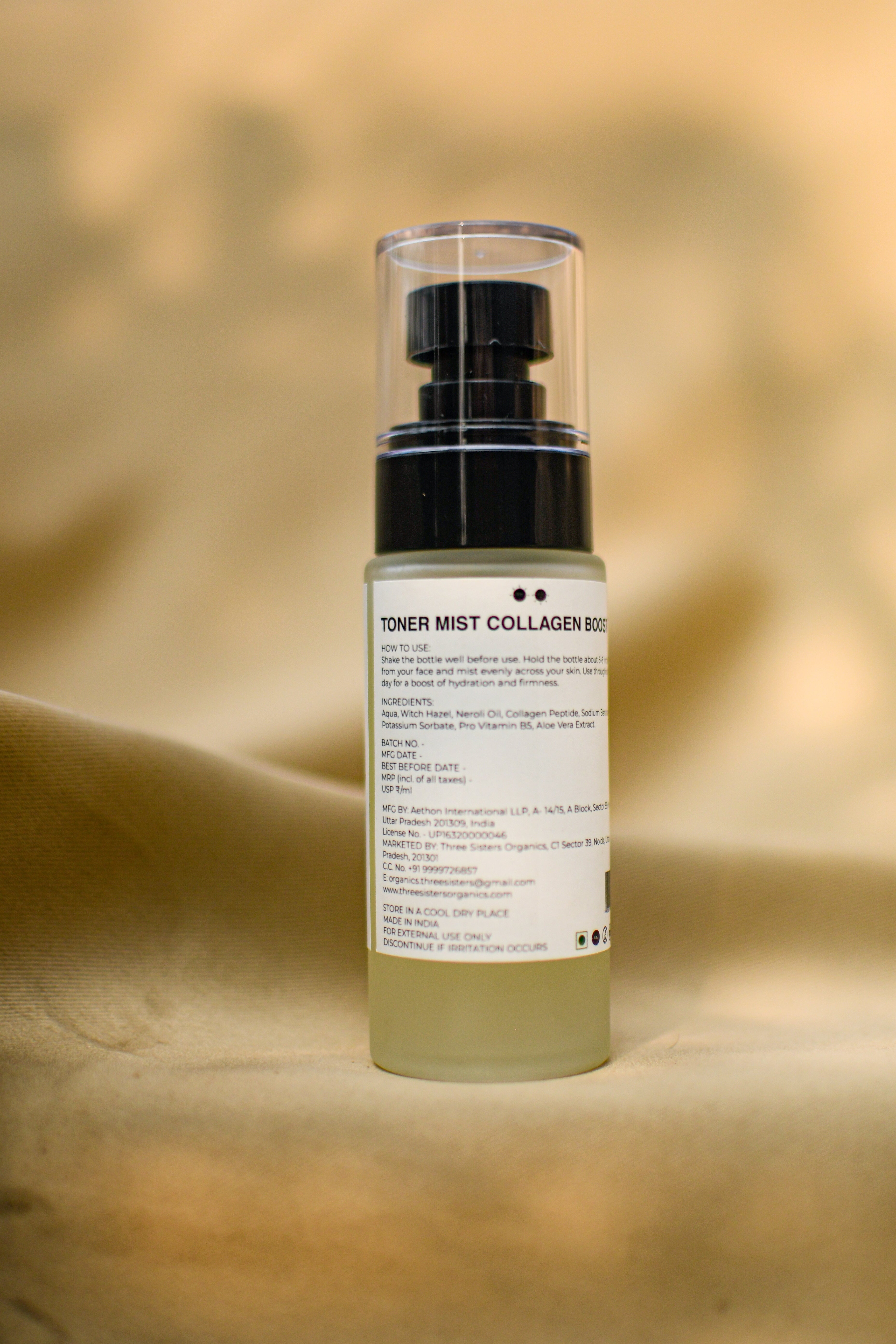 Toner Mist Collagen Boost | Instant Firming Face Mist with Collagen Peptide