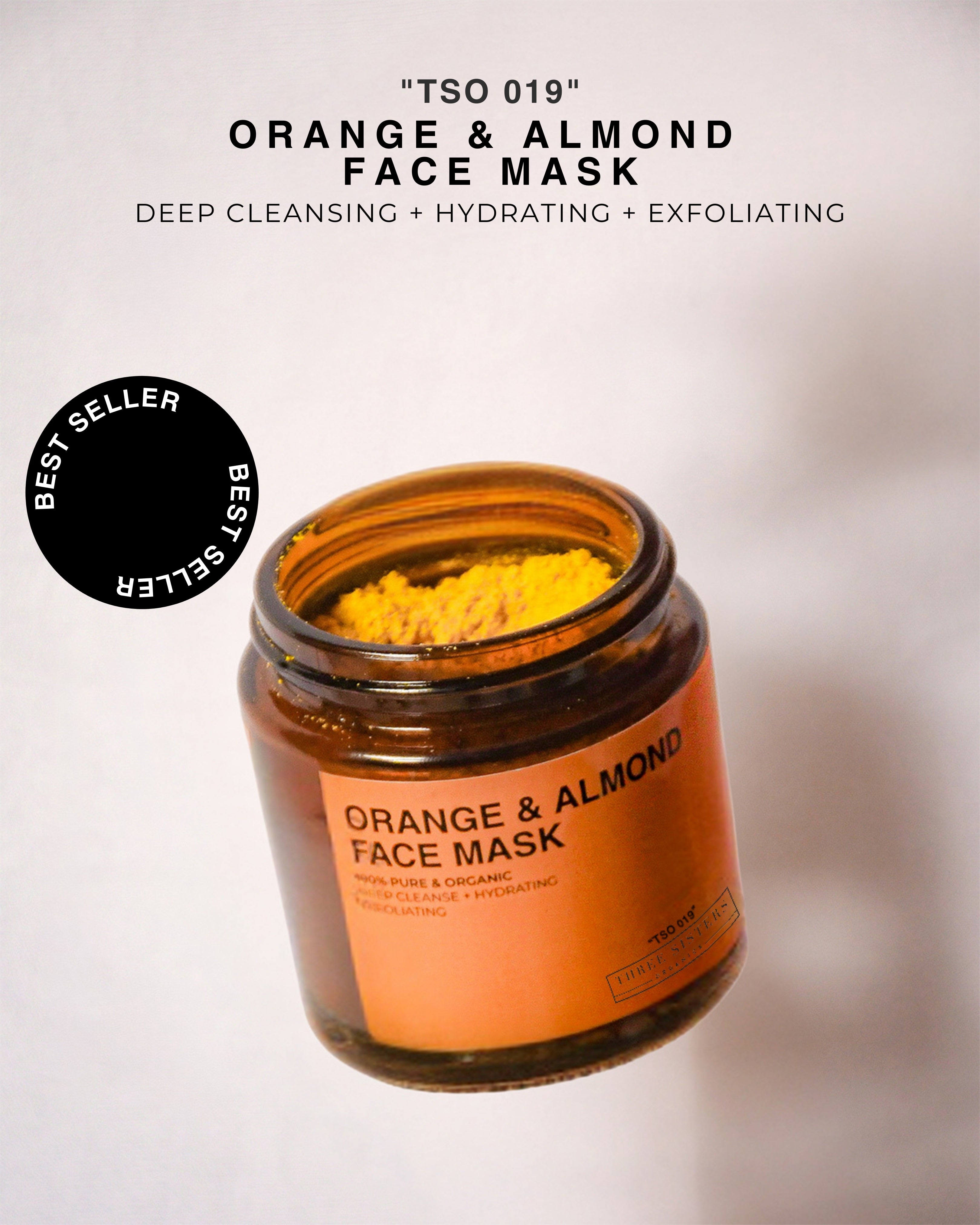 Orange & Almond Face Mask