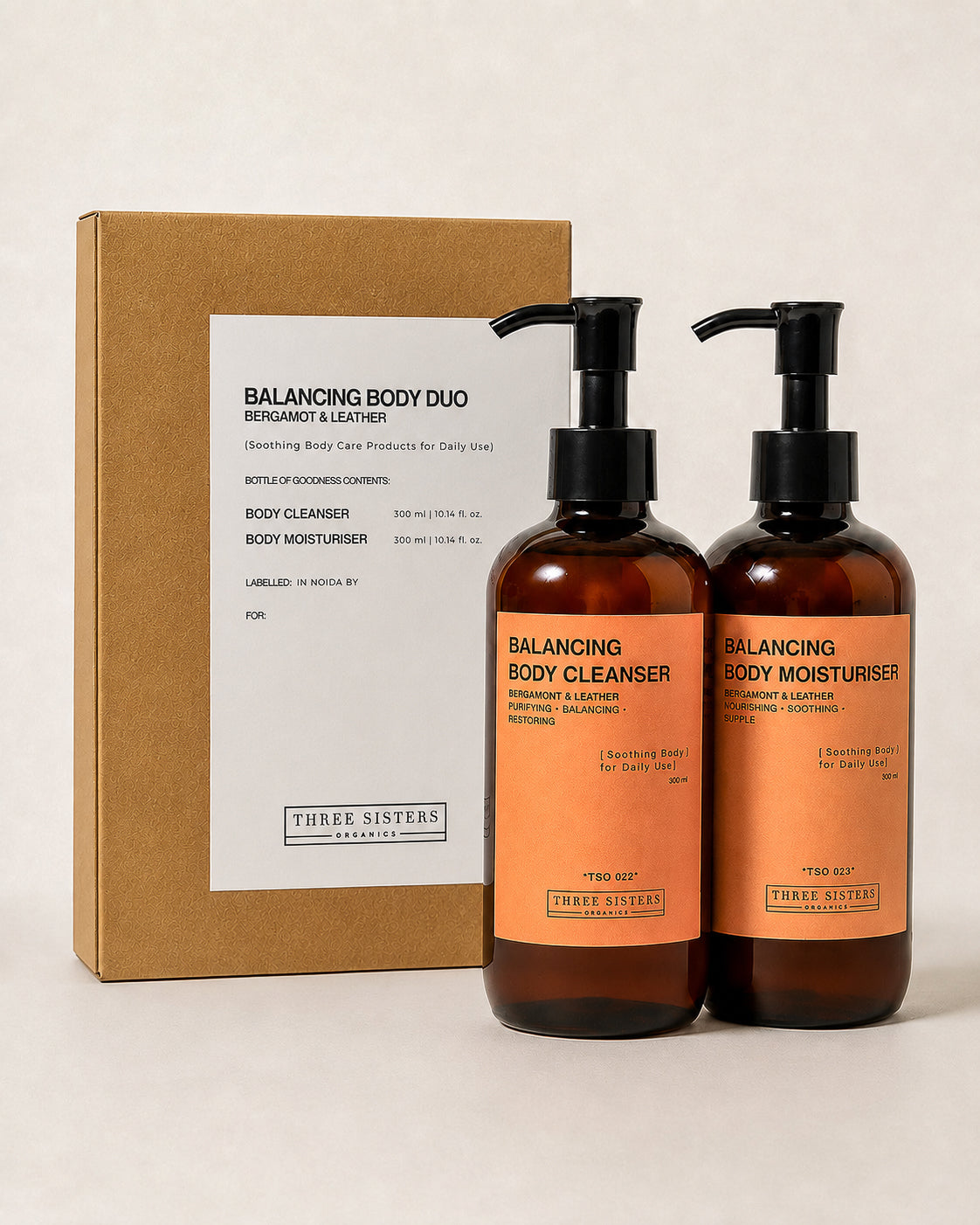 Balancing Body Duo | Cleanser & Moisturiser | Kit