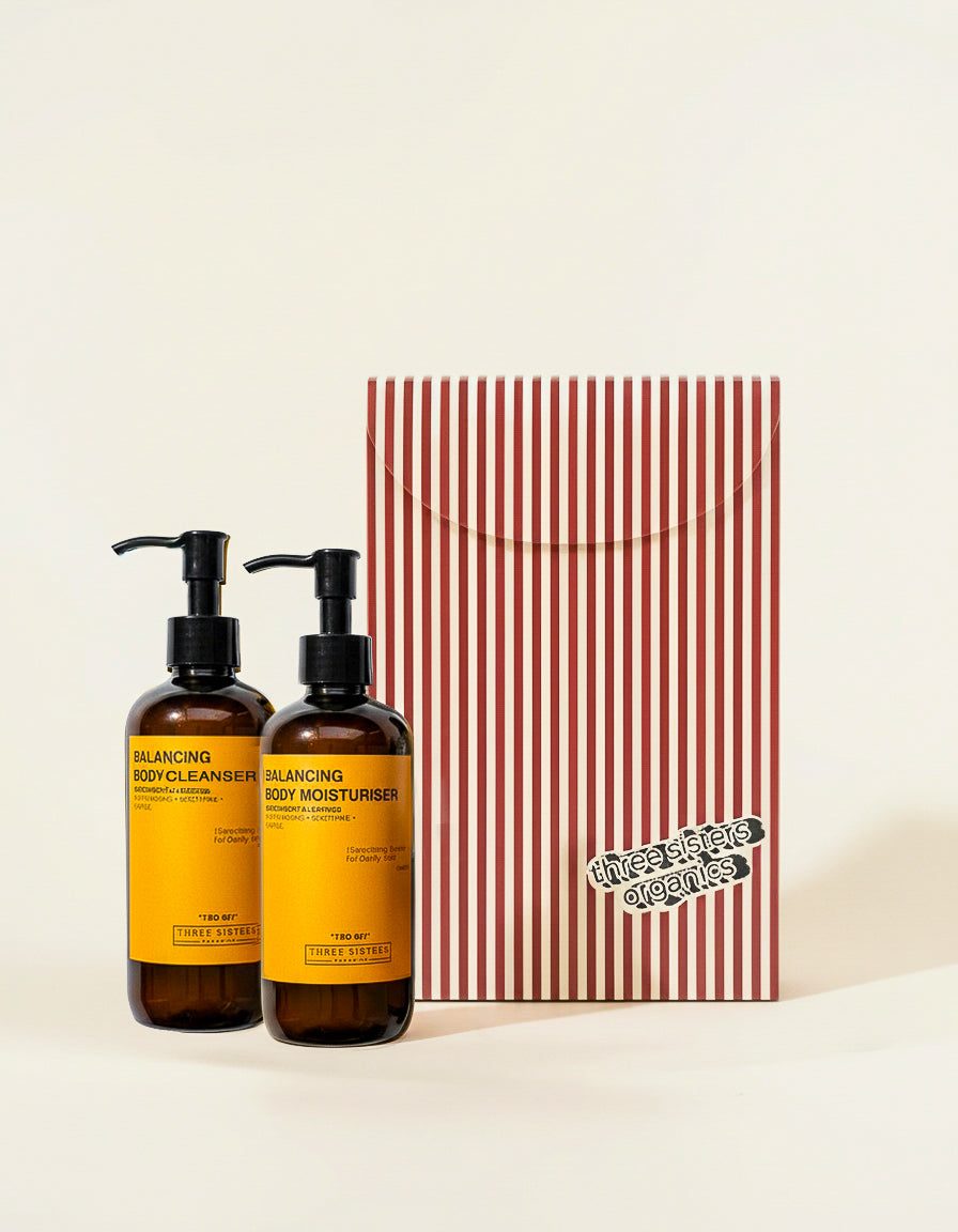 Secret Santa Body Care Gift Set | Cleanser and Moisturiser Duo