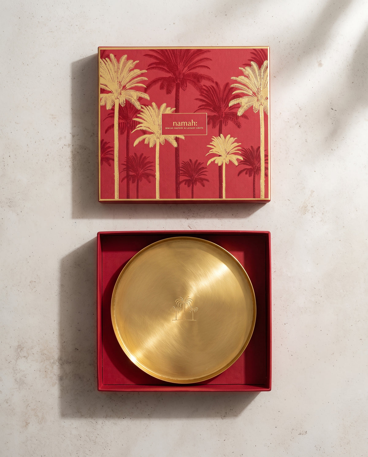 Namah: Aranyam Brass Plate Gift Set